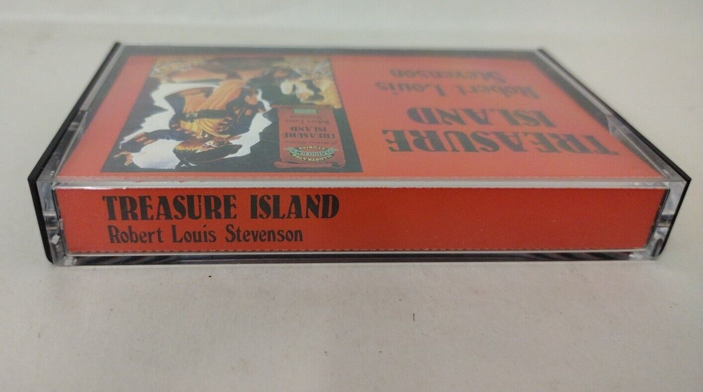 Treasure Island (1991) Pendulum Press Cassette W Piracy Booklet + Postcards