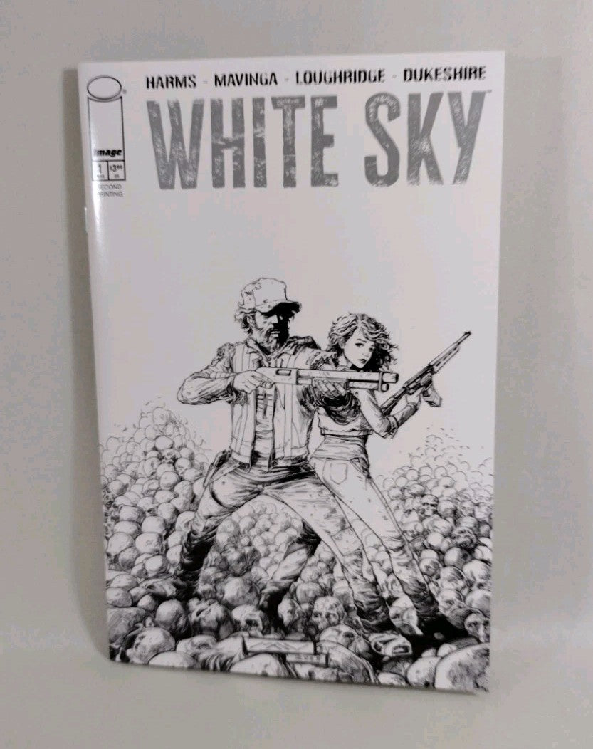White Sky (2026) Image Comic Lot Set #1 Thank You 2nd Print Variant + #2 3 NM