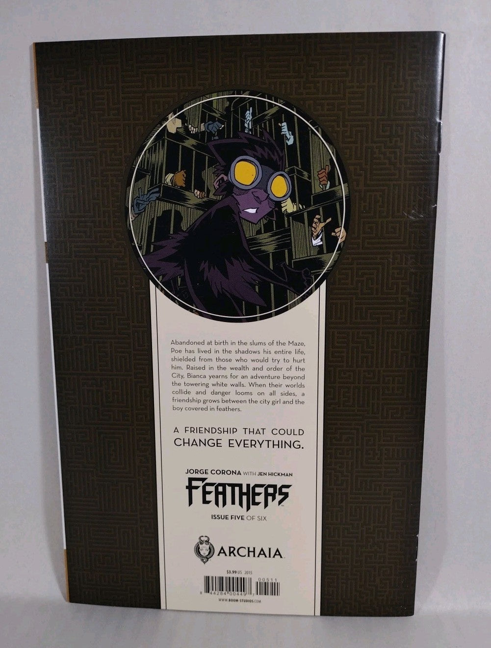 Feathers (2015) Complete Archaia Boom Studios Comic Set #1-6 Jorge Corona VF 