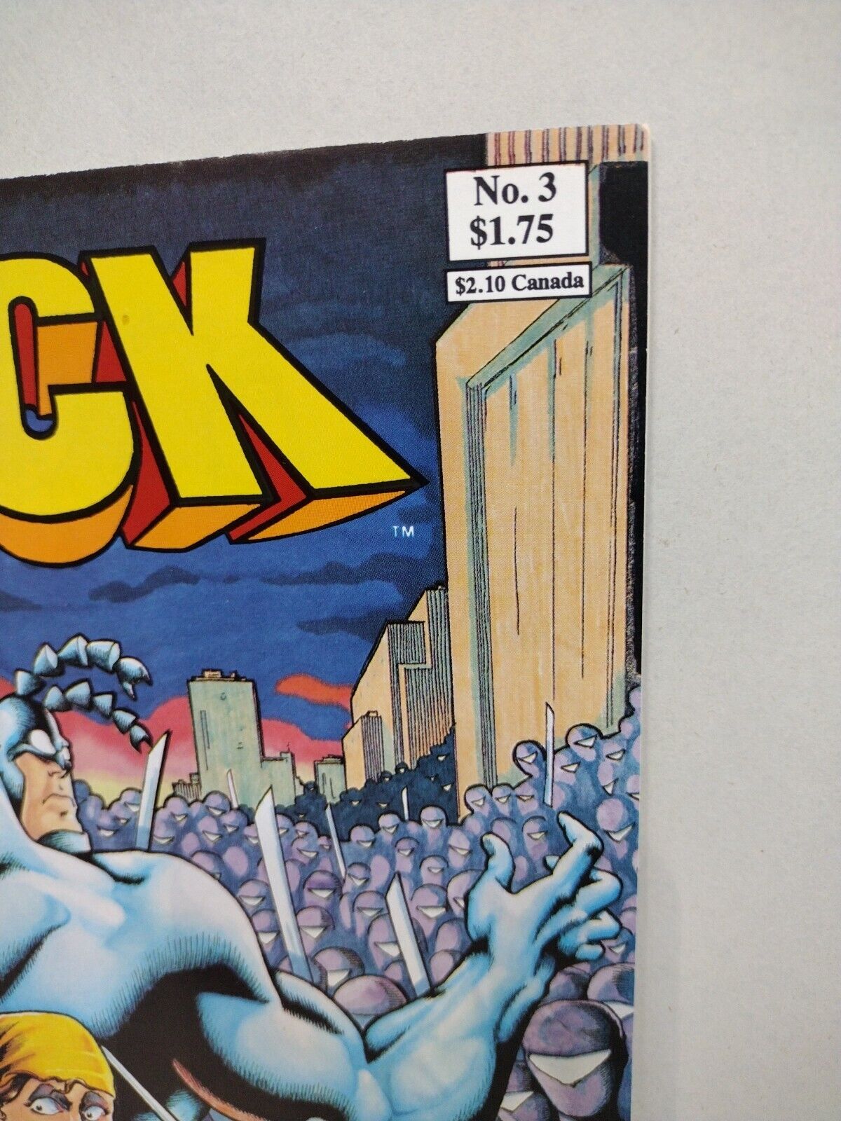 The Tick #3 (1988) NEC Comic 1st Print W Mini Comic Insert VF