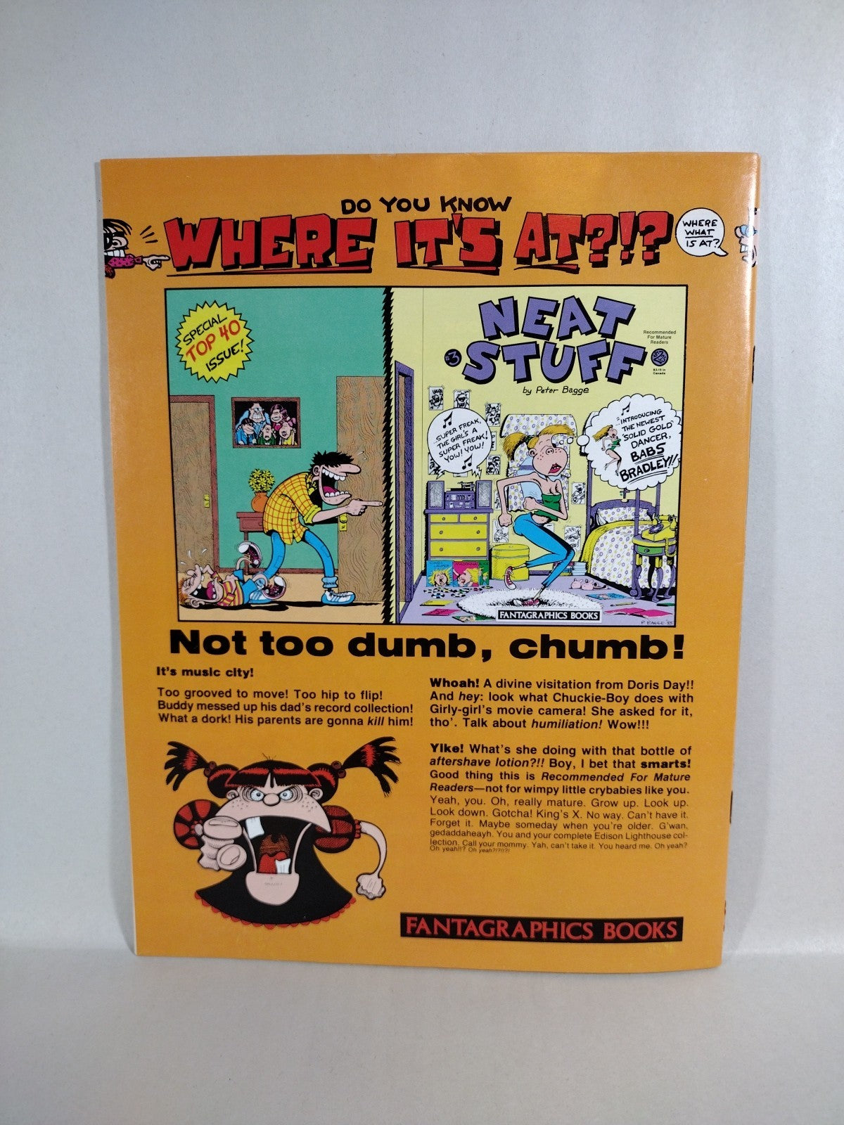 Lloyd Llewellyn (1986) #1 Daniel Clowes Fantagraphics Comic Magazine 1st Print 