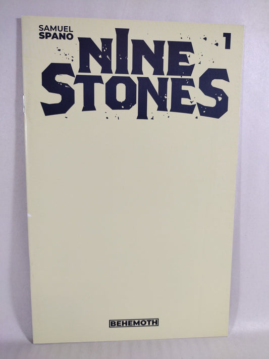 Nine Stones #1 (2021) Behemoth Blank Sketch Cover Variant Samuel Spano New NM