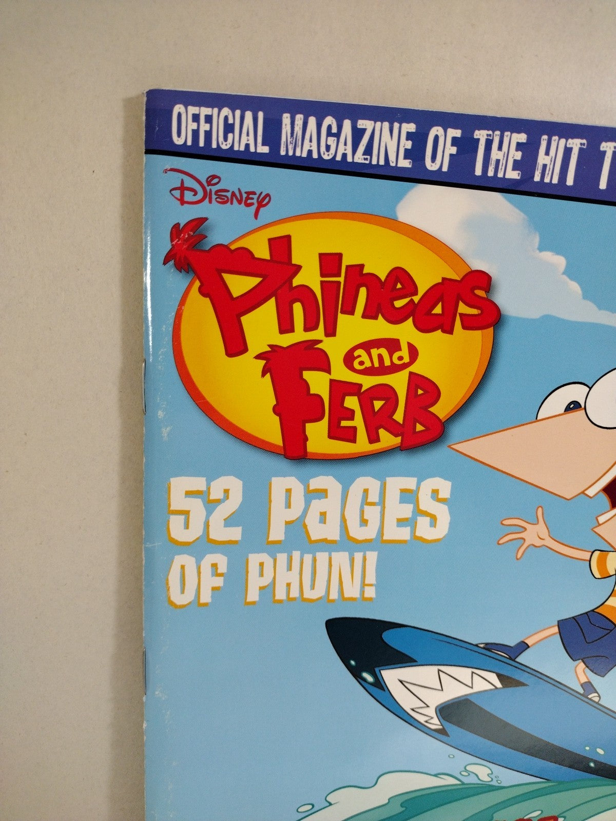 Phineas And Ferb Official Disney Comic Magazine Lot Set #1 (2011) 6 (2012)