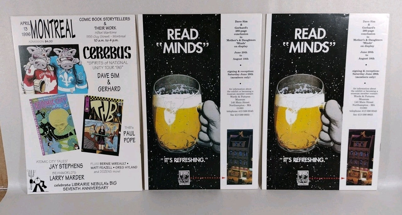 Cerebus The Aardvark #201-218 (1995) Dave Sim Guys Pt 1-18 Comic Lot Set