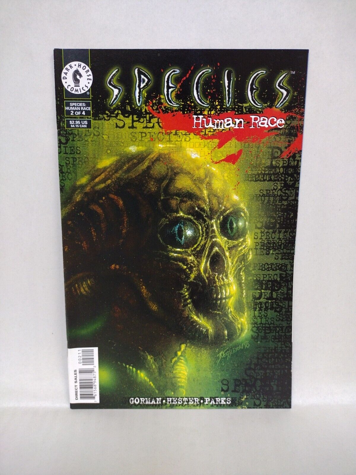 Species (1996) Complete Dark Horse Comic Series #1 2 3 4 Human Race #1 2 3 4