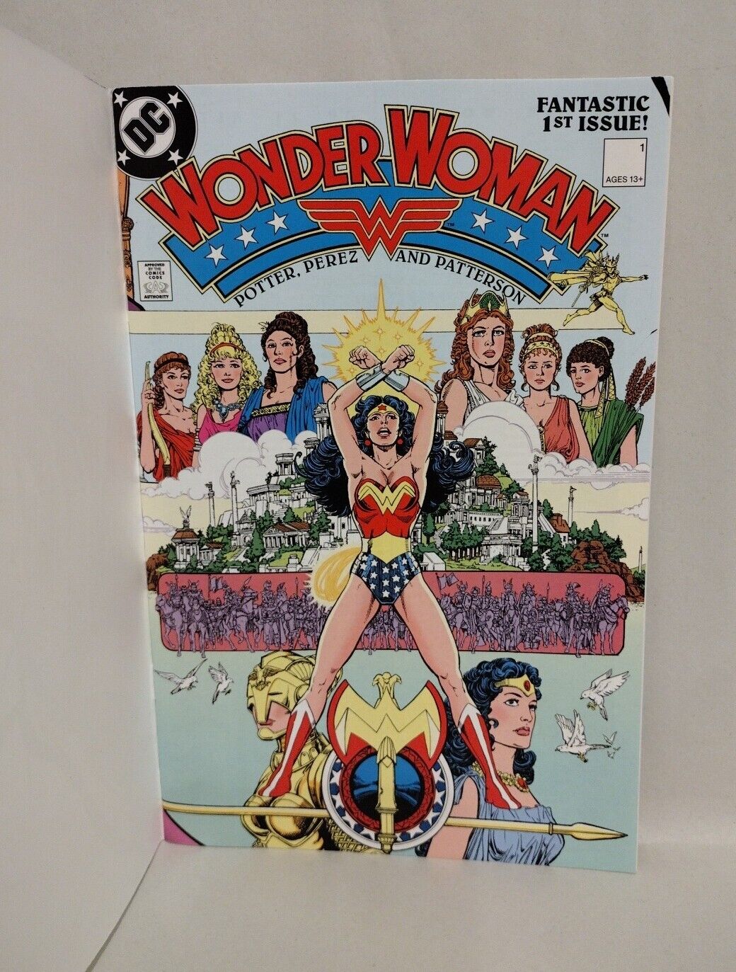 Wonder Woman #1 Facsimile Edition (2023) Sketch Variant W Original DCastr Art