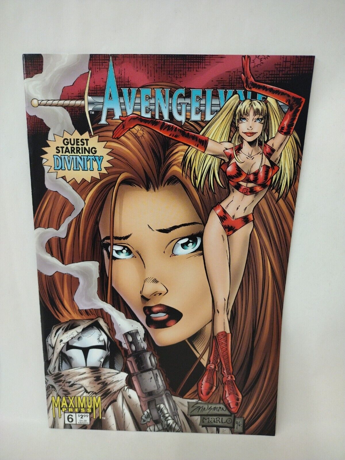 Avengelyne (1996) Maximum Press Comic Lot Vol 2 #5 6 Blindside 1st Appearance