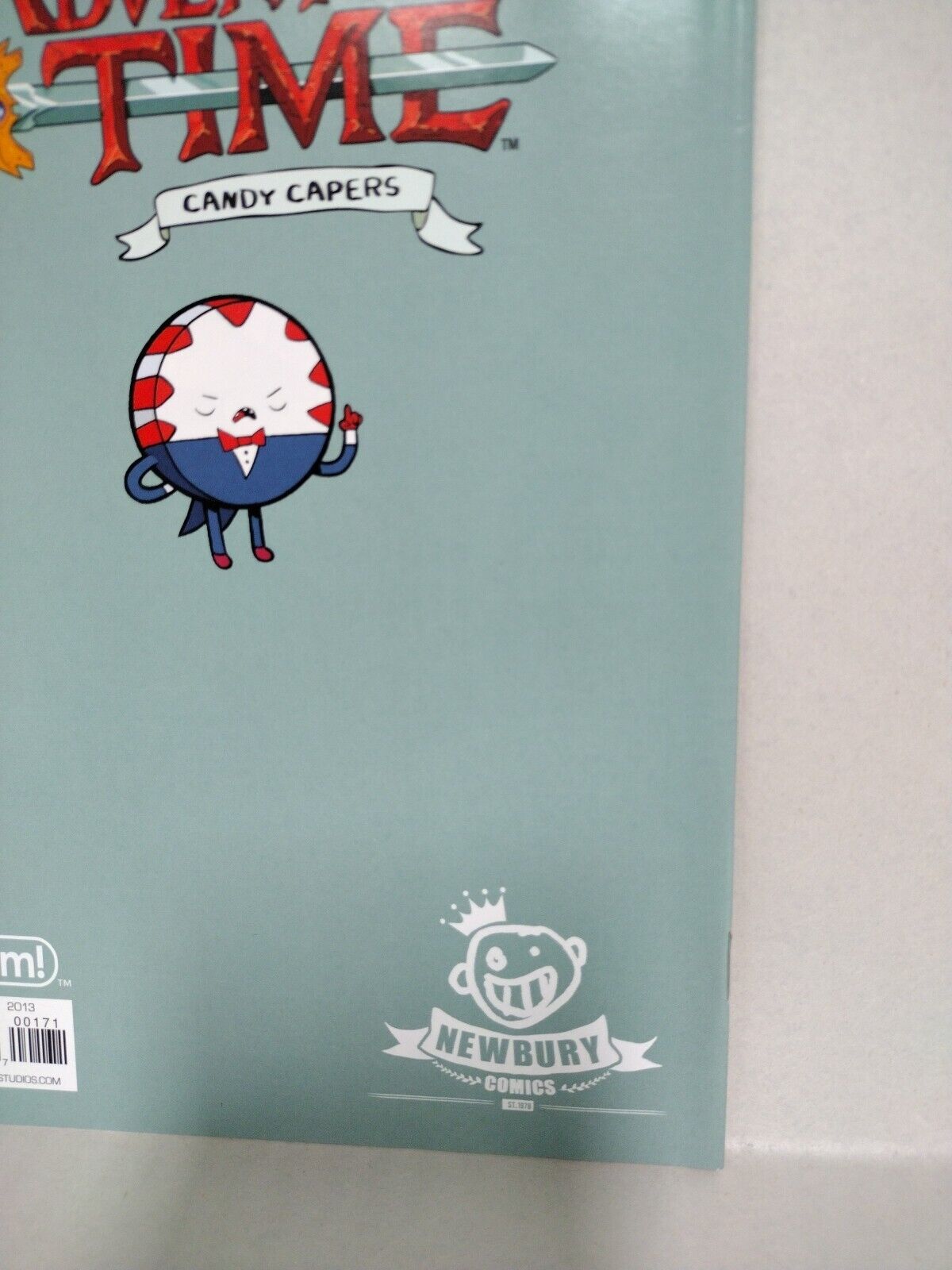 Adventure Time Candy Caper #1 (2013) Boom Studios Newbury Comics Cover Variant 