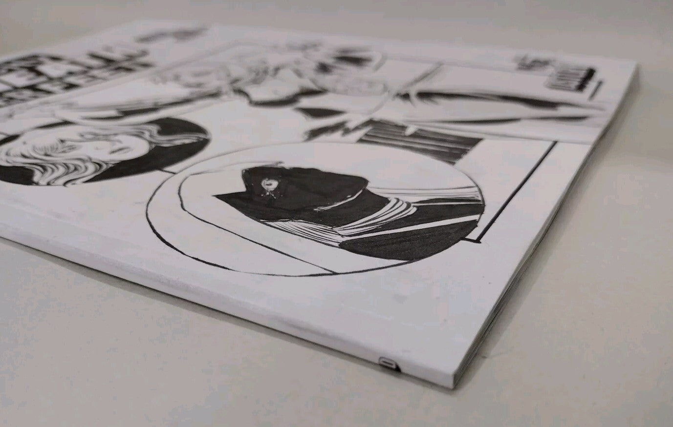 City Beneath Her Feet #1 DSTLRY Sketch Cover Comic W Orignal DCastr Art ARG COA