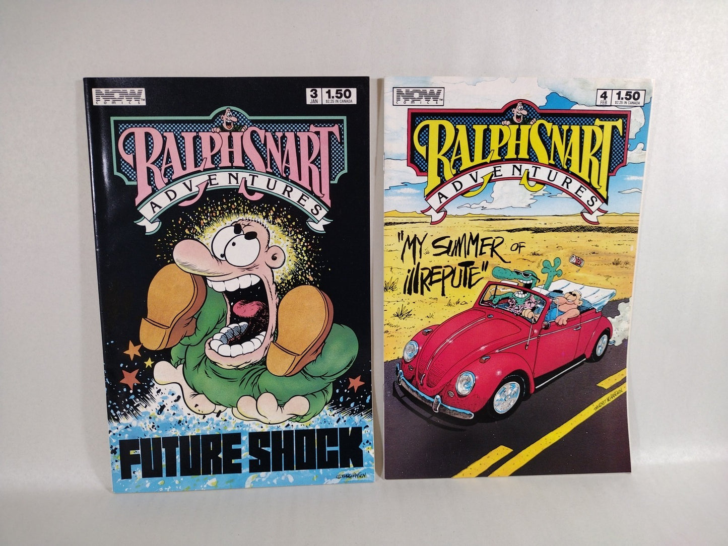 Ralph Snart Adventures (1986) Complete Vol 3 Comic Lot Set #1-9 Marc Hanson 