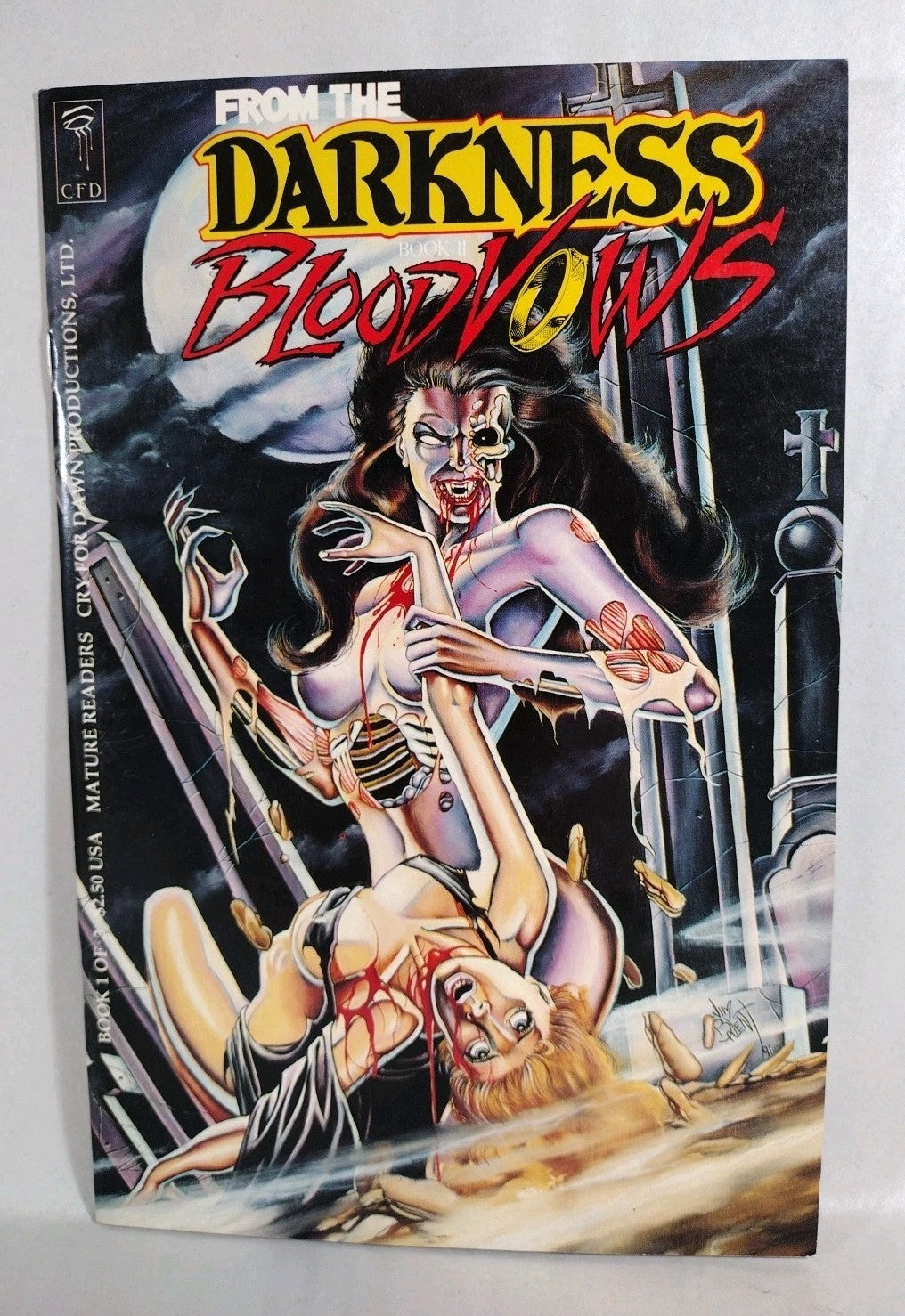 From the Darkness Book II Blood Vows (1992) 1 2 3 Complete Series CFD Jim Balent