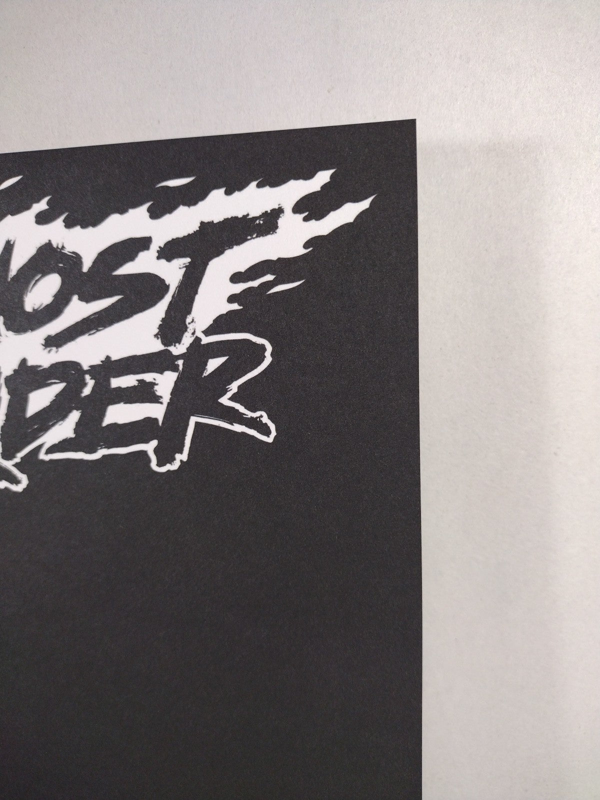 Ghost Rider #1 (2019) Marvel Black Blank Sketch Cover Variant Comic NM