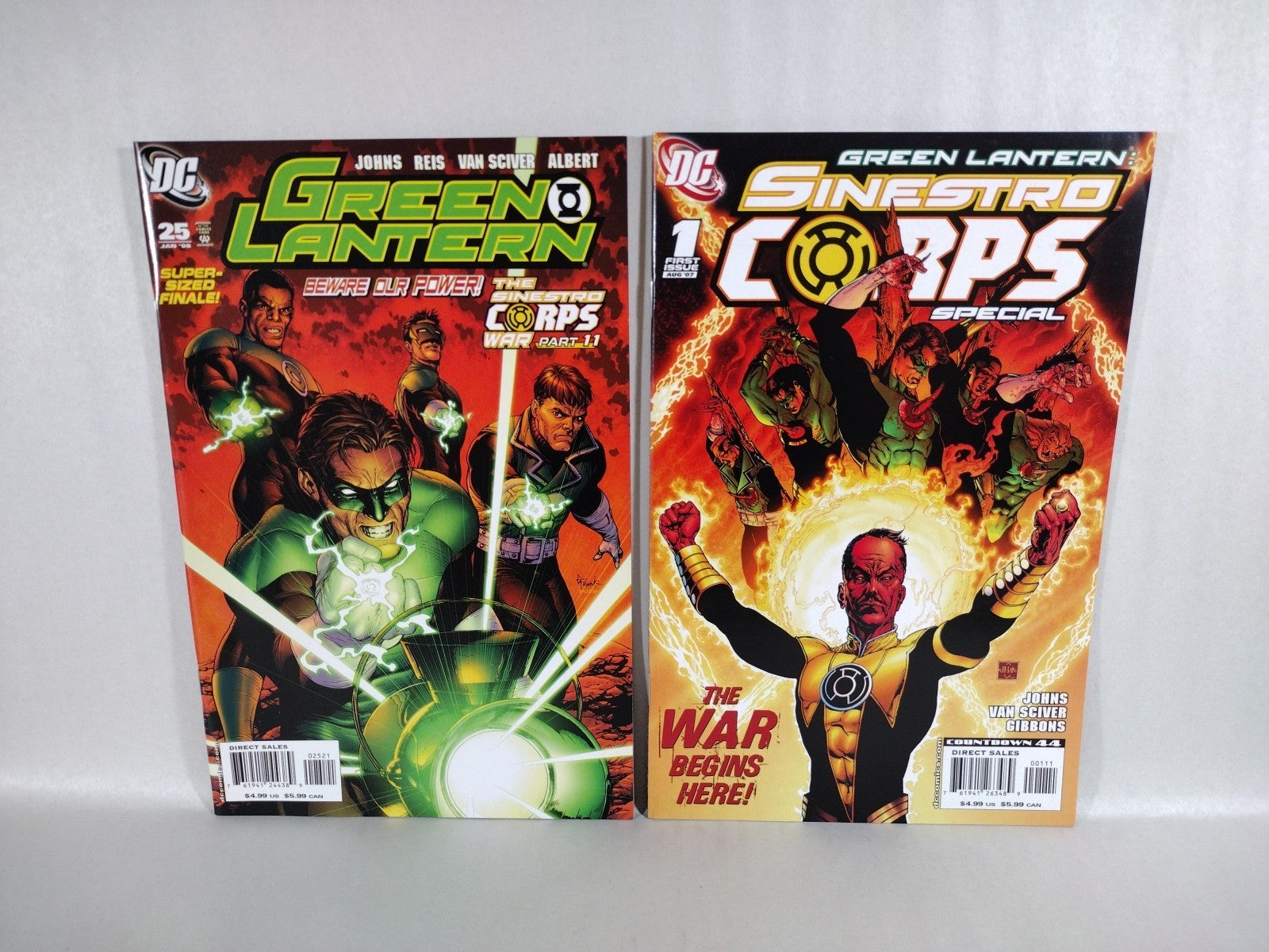 Green Lantern Sinestro Corps War (2007) Complete DC Comic Pt 1-11 + Epilogue 