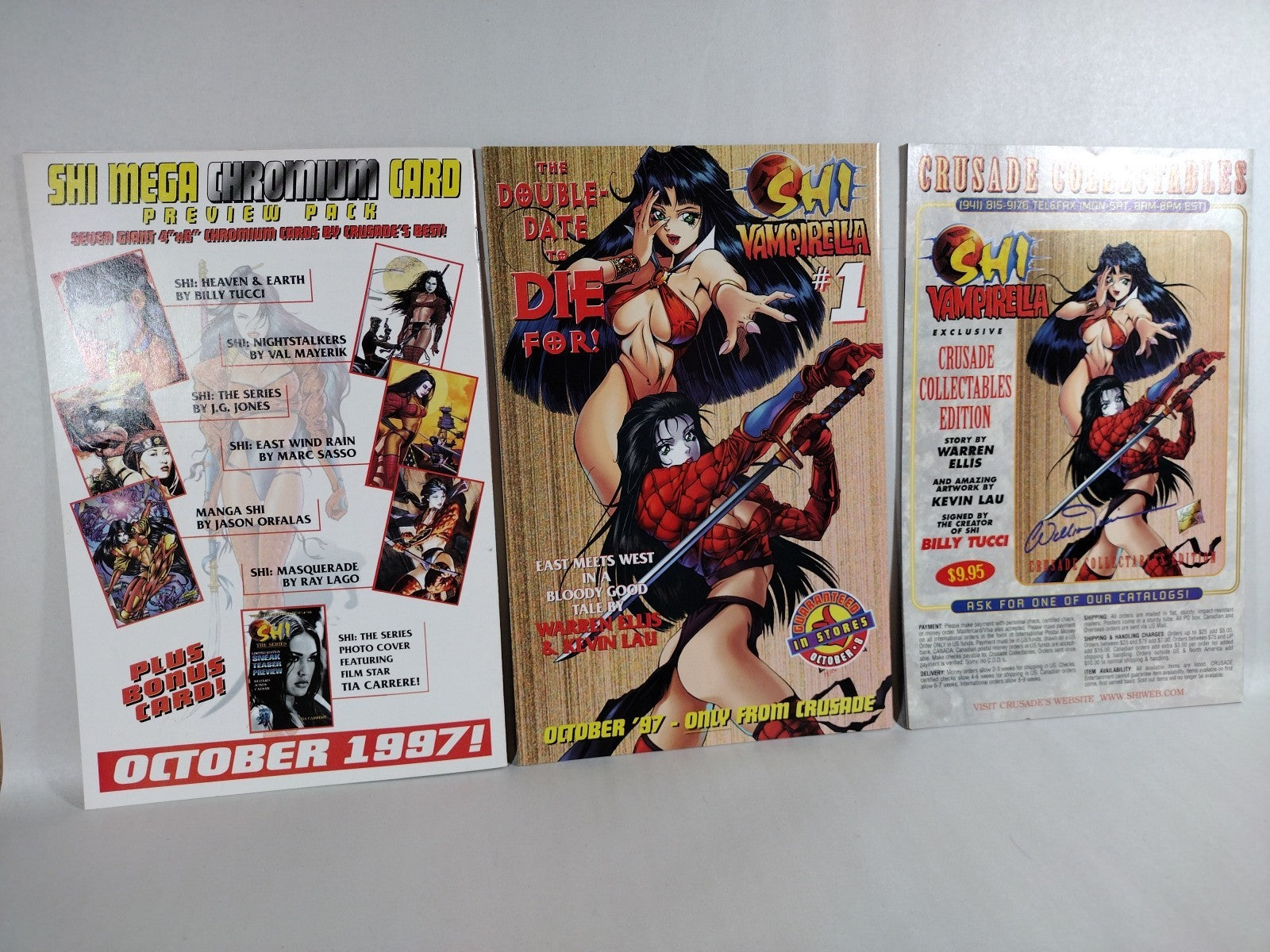 Shi (1997) The Series 1-13 Manga 2000 1-3 1/2 Heaven & Earth 1-4 Grifter 1-2