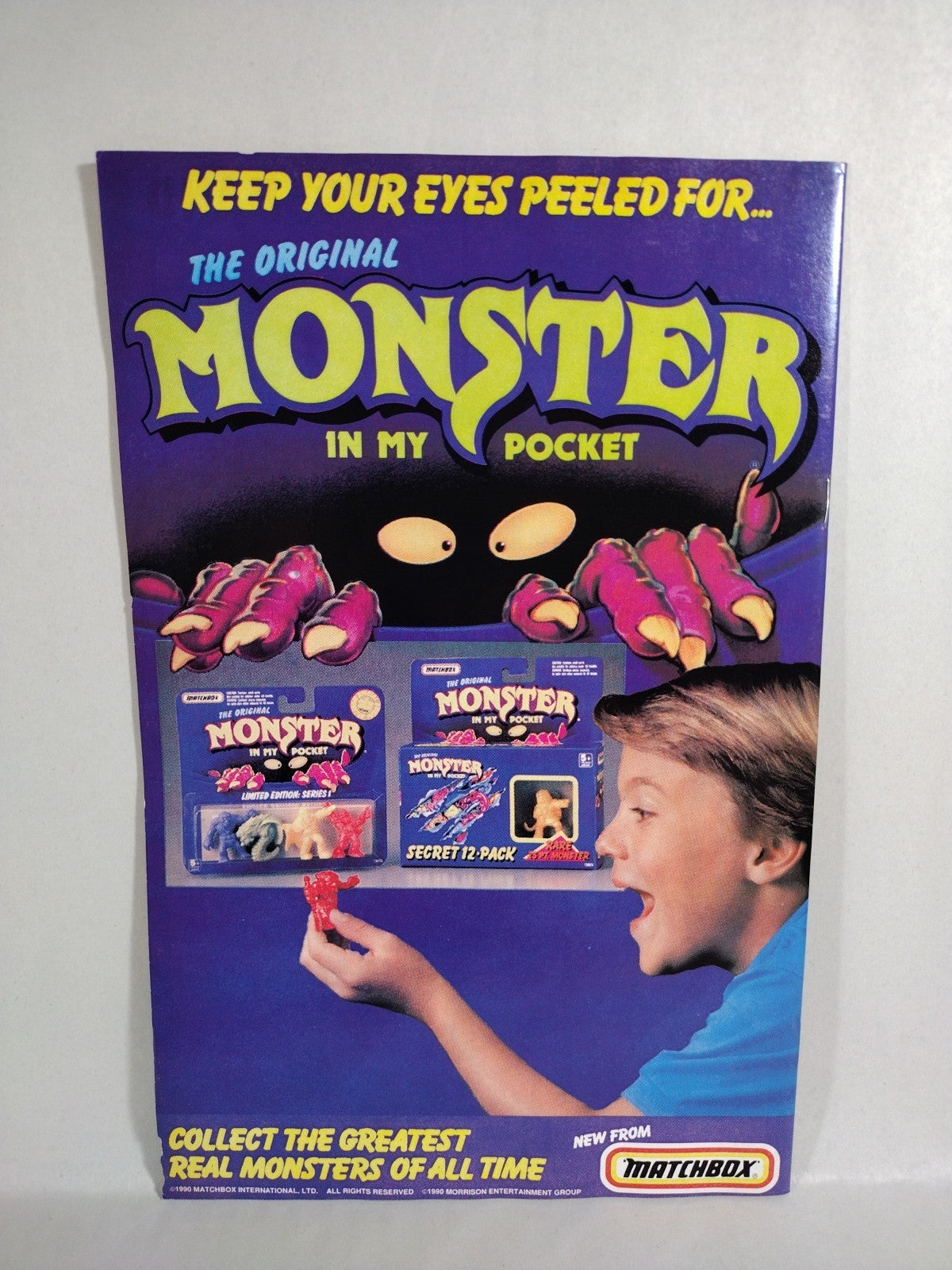 Monster In My Pocket (1991) Complete Harvey Comic Lot #1 2 3 4 VF NM