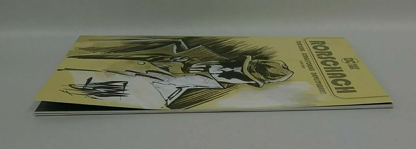 Rorschach #1 (2020) DC Sketch Cover Variant Comic W Original DCastr Art ARG