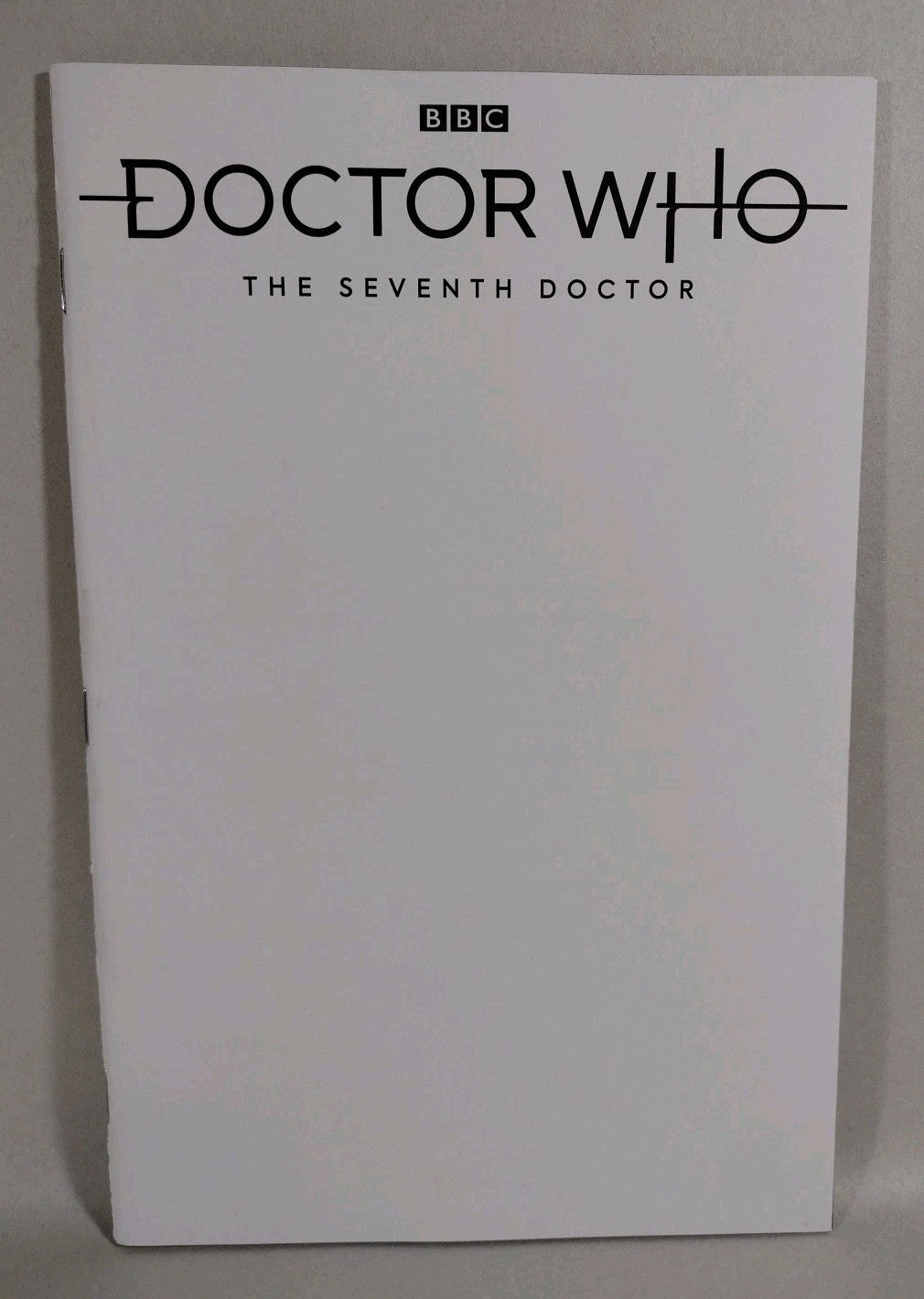 Doctor Who The Seventh Doctor #1 (2018) Titan Blank Sketch Variant Cvr Comic NM