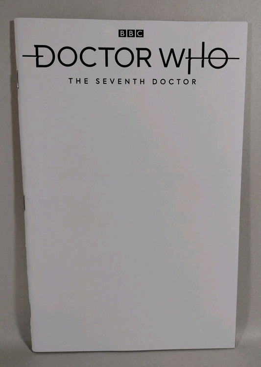 Doctor Who The Seventh Doctor #1 (2018) Titan Blank Sketch Variant Cvr Comic NM