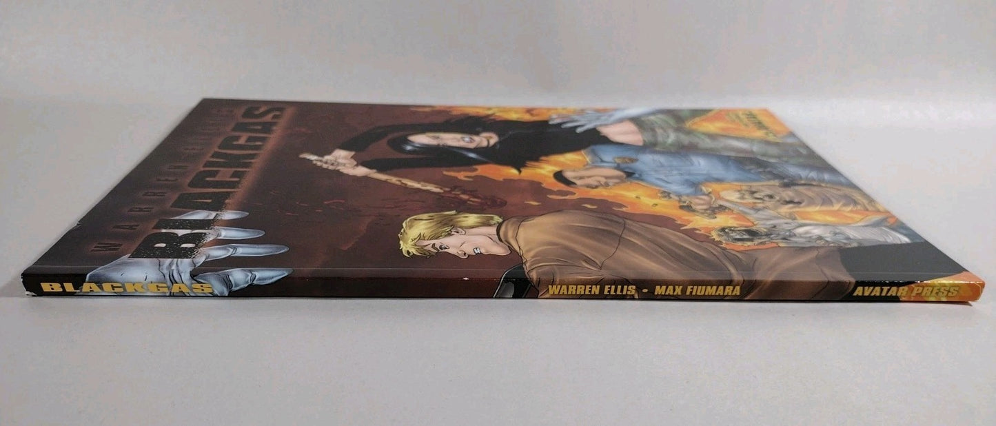 Warren Ellis Black Gas (2007) Avatar Press TPB SC Island Zombie Horror New