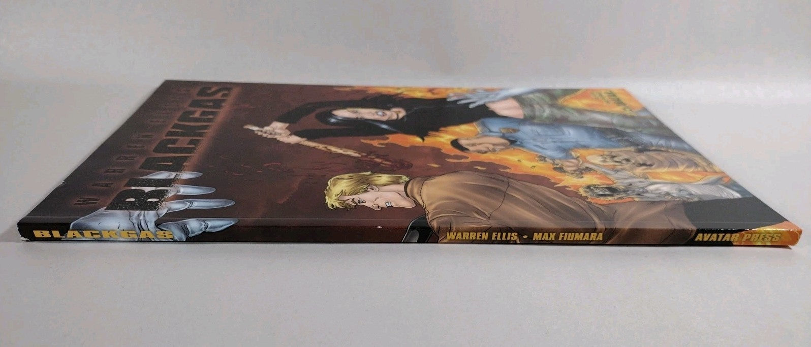 Warren Ellis Black Gas (2007) Avatar Press TPB SC Island Zombie Horror New