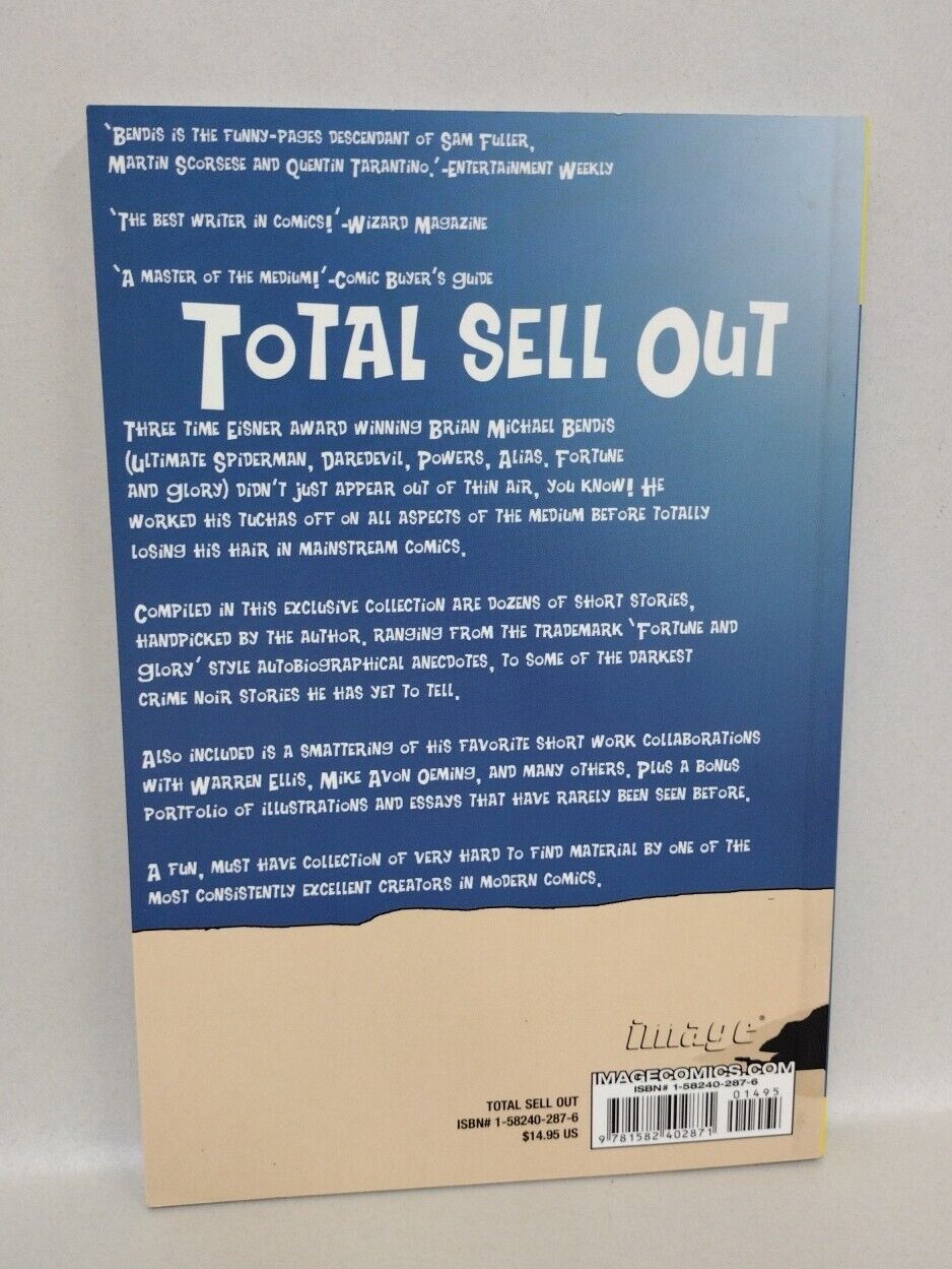 TOTAL SELL OUT (2003) Image Comics Brian Michael Bendis TPB SC New