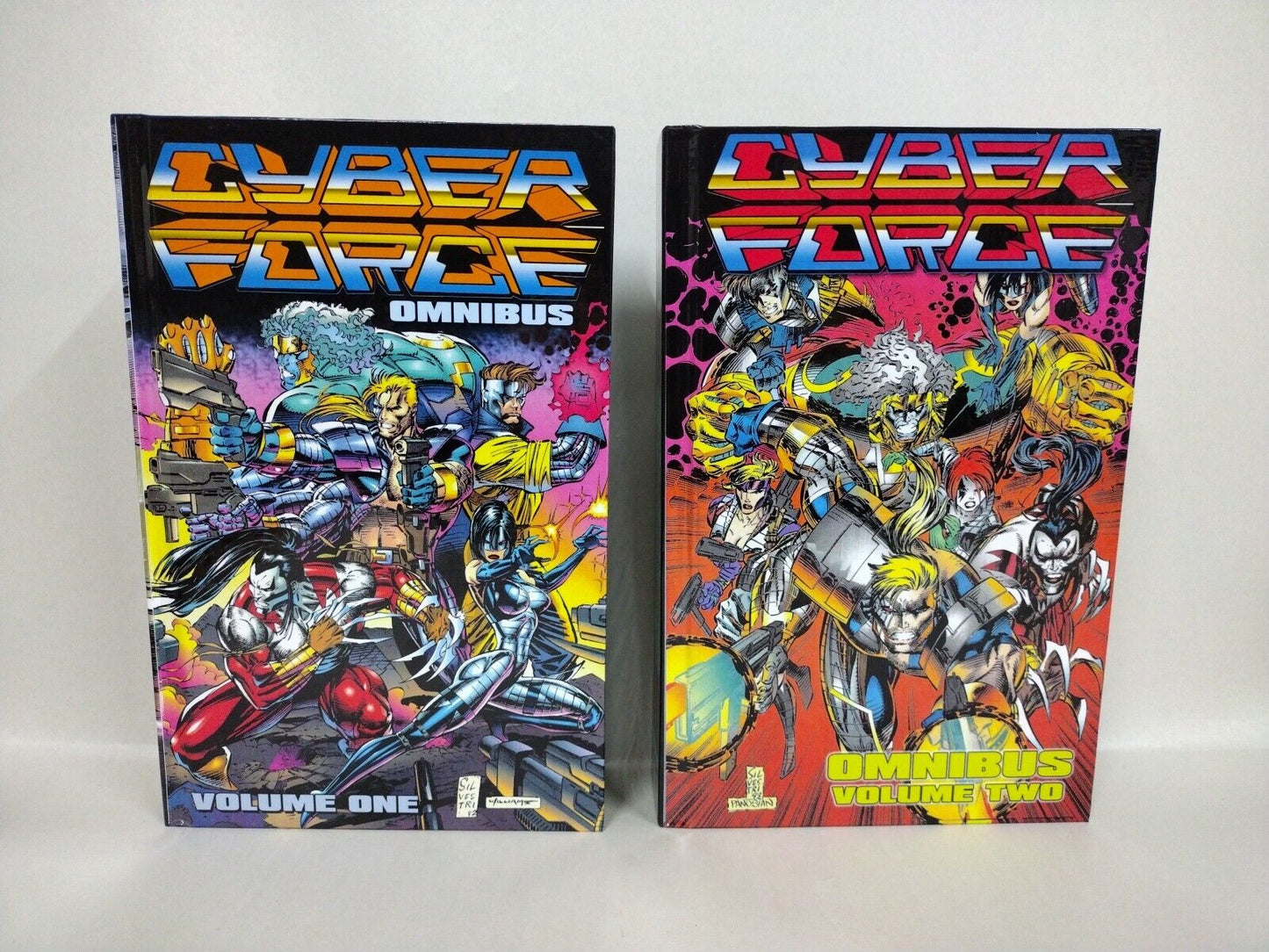 Cyberforce Omnibus (1992-97) Complete Custom Bound Image Comic HC 2 Book Set ARG