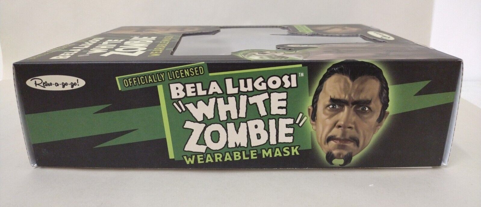 Bela Lugosi White Zombie Wearable Mask (2021) Retro A Go Go, Halloween Mask, NEW