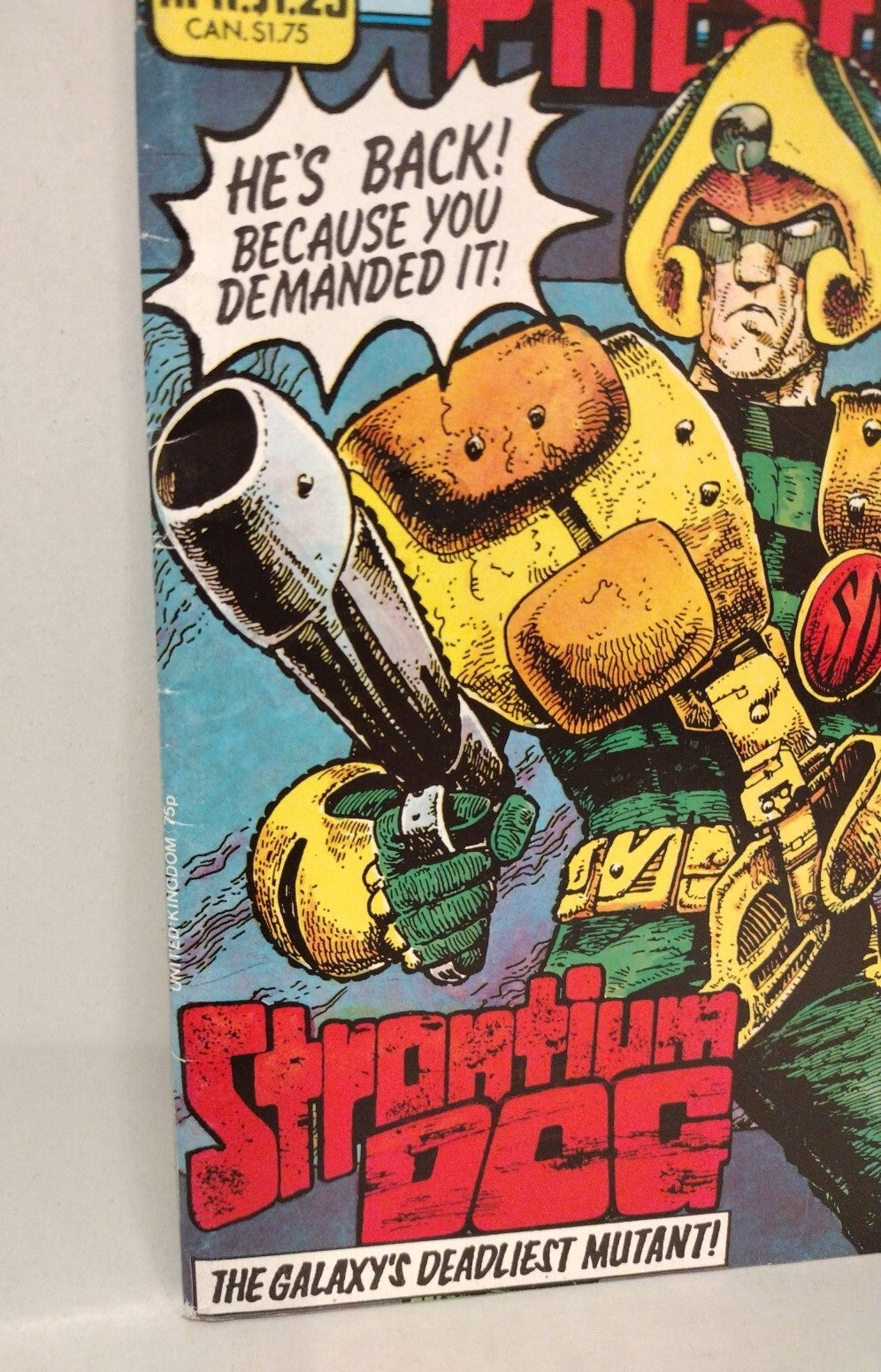 2000AD Presents #7 8 9 13 (1986) Quality Comic Lot Set Dan Dare Judge Anderson