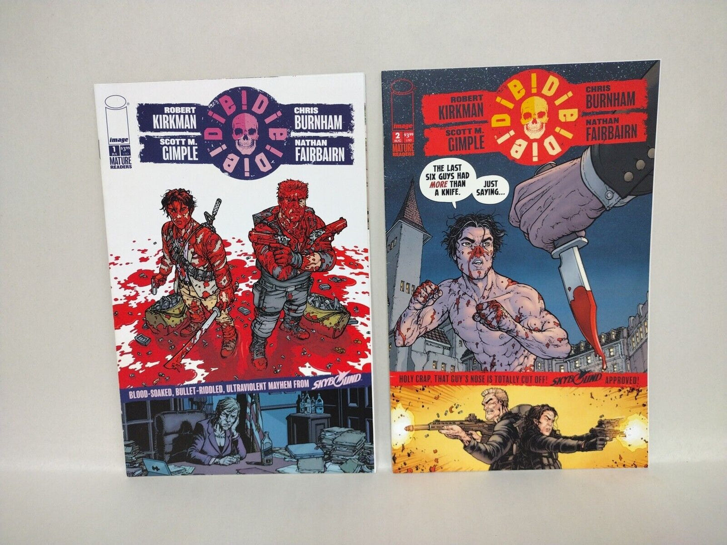 Die! Die! Die! (2018) Complete Image Comic Set 1-14 Chris Burnham Robert Kirkman