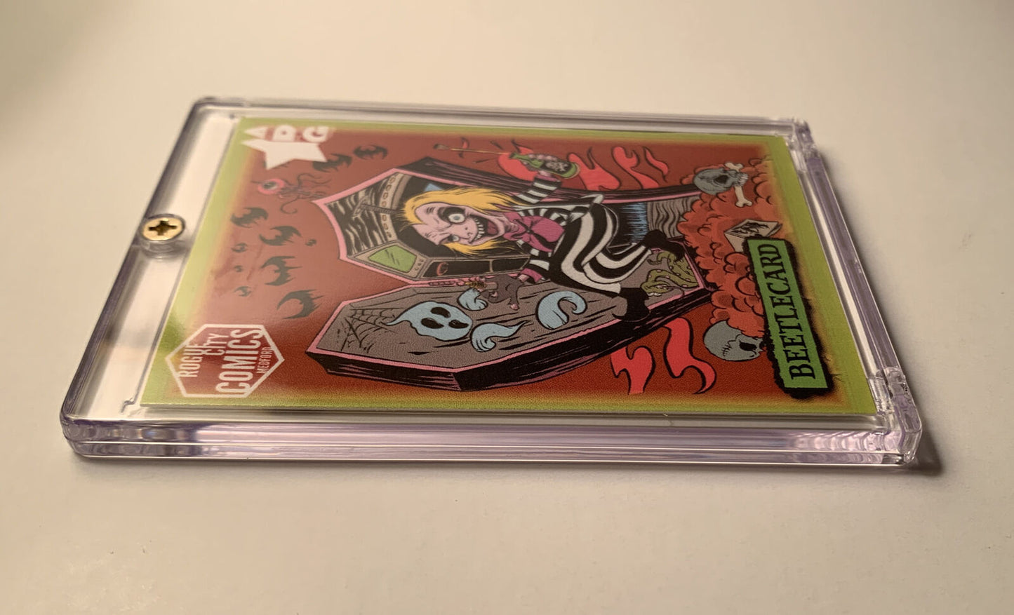 Beetlejuice Card ARG Rogue City Comics Medford Exclusive Trading Card Signed #