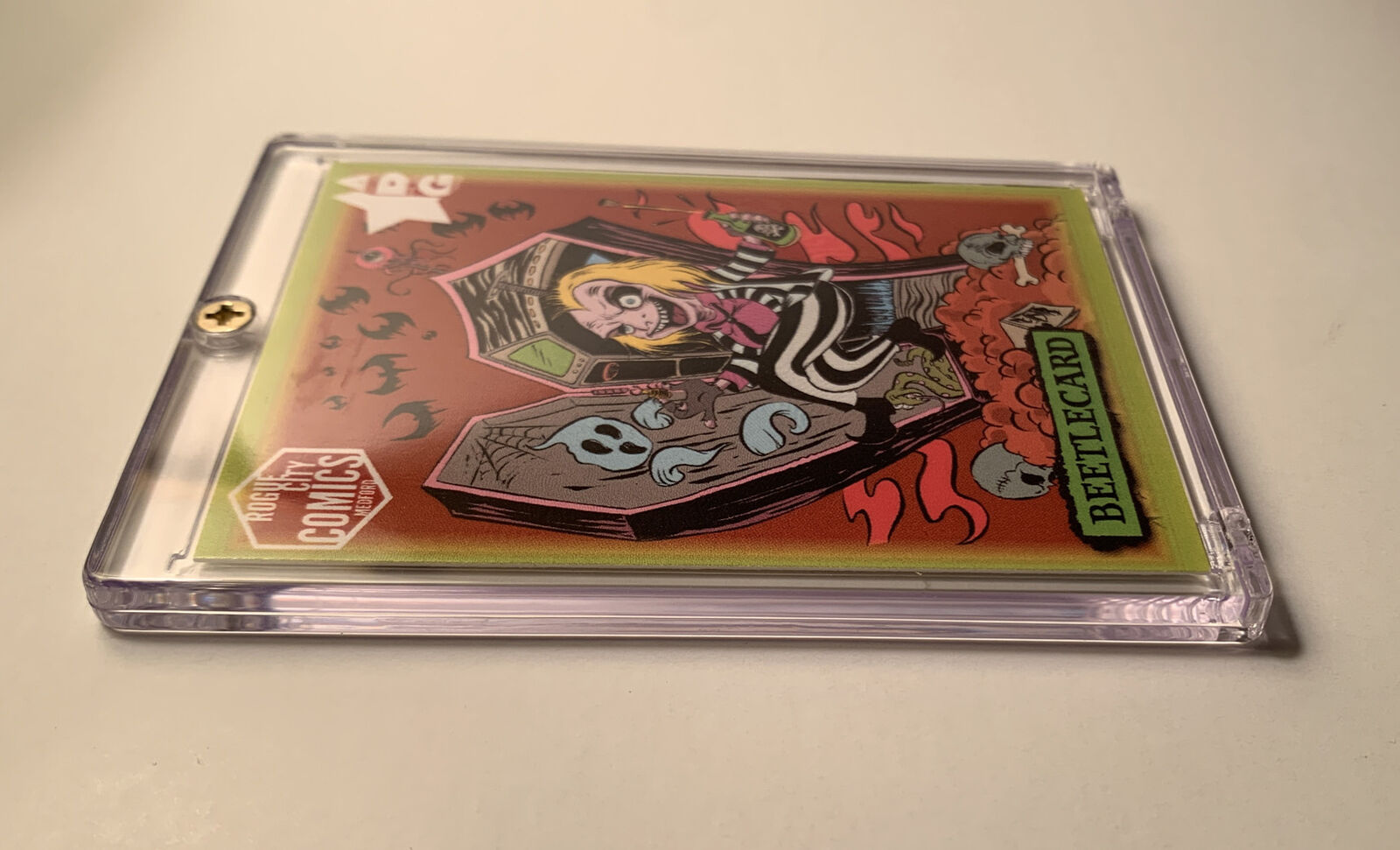 Beetlejuice Card ARG Rogue City Comics Medford Exclusive Trading Card Signed #