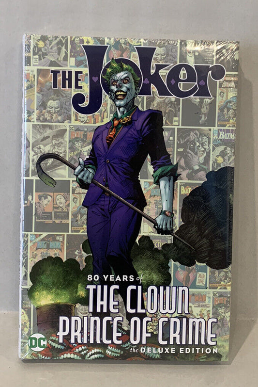 Joker 80 Years of The Clown Prince of Crime Deluxe Hardcover DC Comics Sealed