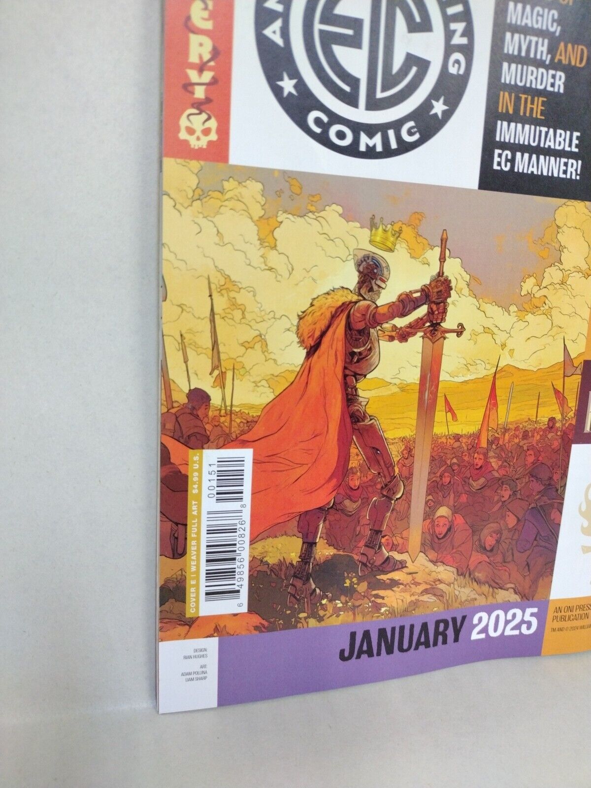 Power Lords #1 (2025) Oni Nacelleverse 1:10 Virgin Variant Cover NM