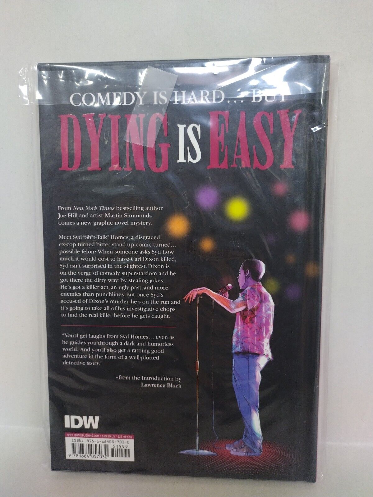 Dying Is Easy IDW Hardcover Hc New Joe Hill