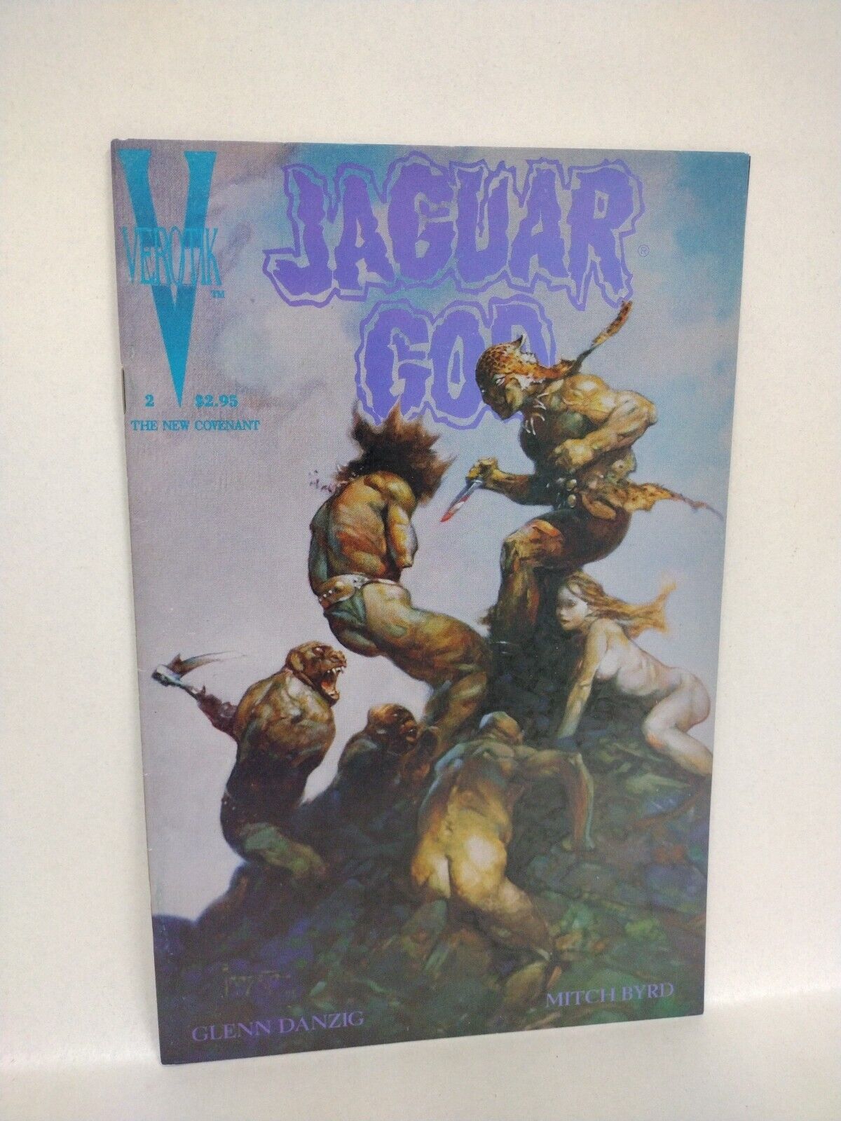 Jaguar God #2 (1995) Verotik Horror Comic Glenn Danzig Mitch Byrd VF-NM