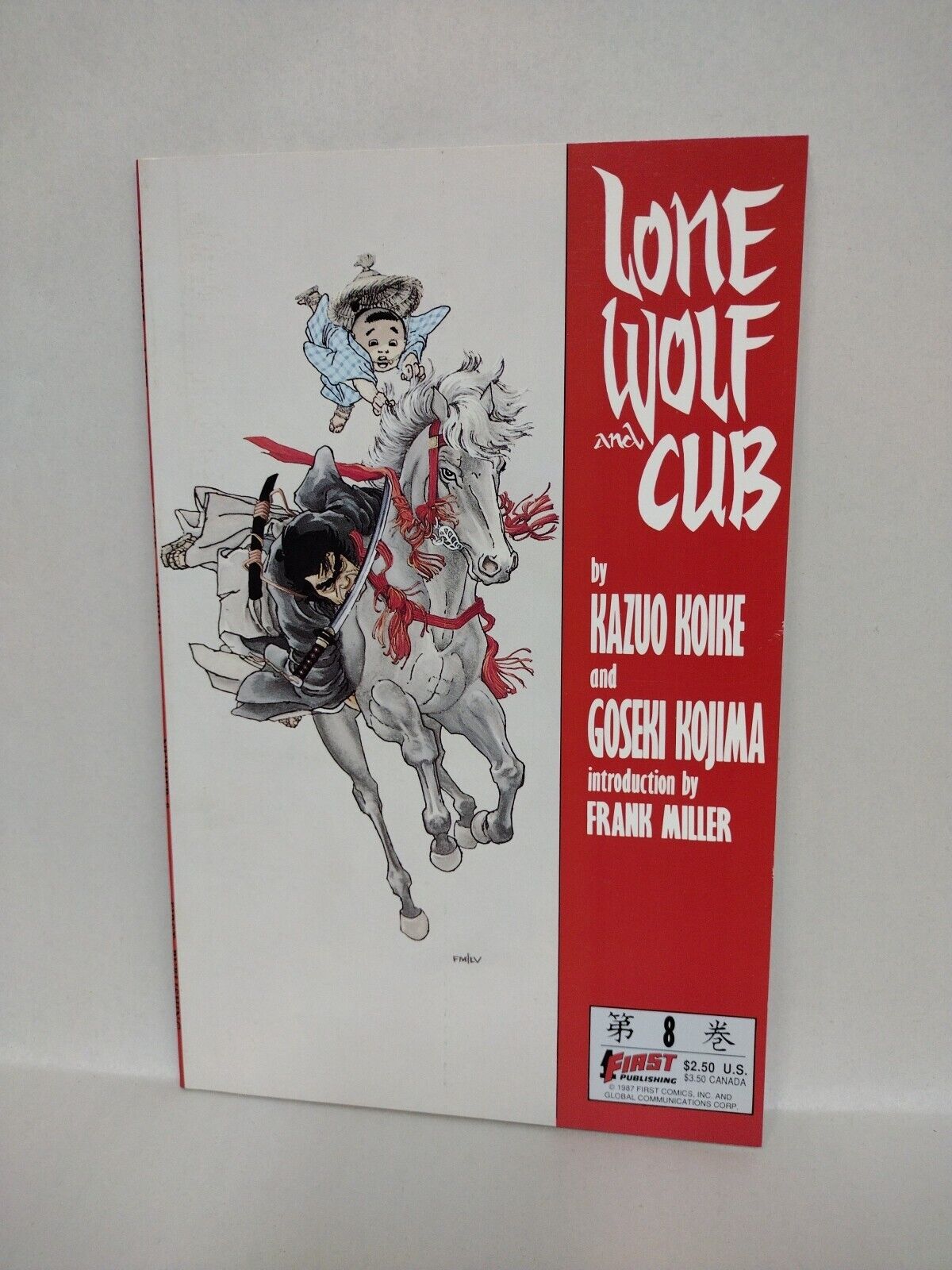 Lone Wolf and Cub (1987) First Comic Lot Set 1st Print Frank Miller #1-4 6-9 14