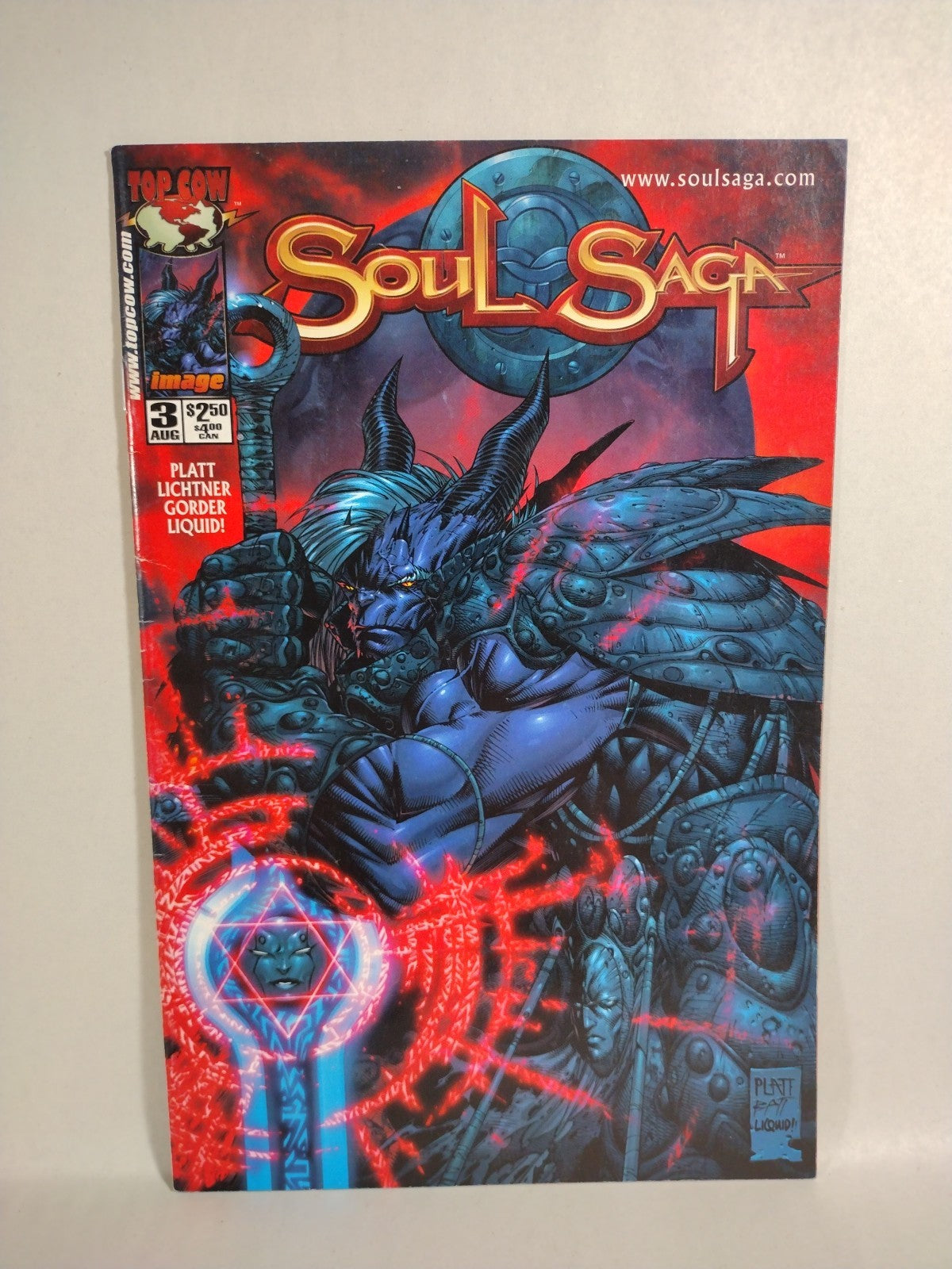 Soul Saga (2000) Image/Top Cow Complete Stephen Platt Comic Series 1 2 3 4 5 