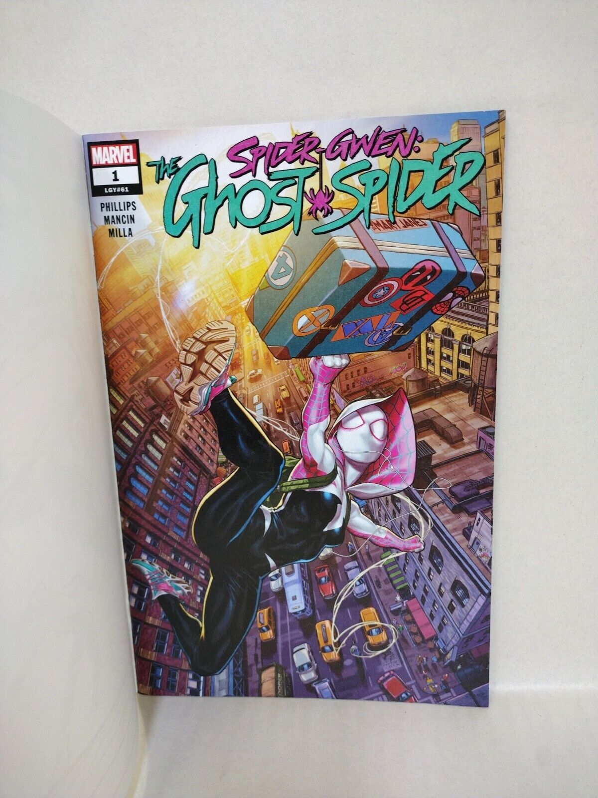 Spider-Gwen Ghost Spider #1 (2024) Marvel Sketch Var Comic W Original DCastr Art