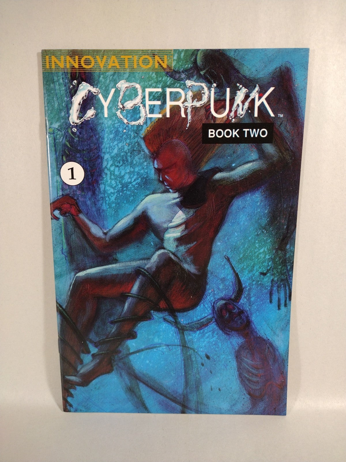 Cyberpunk (1990) Innovation Comic Set #1 2 Bk II 1-2 Seraphim Files 1-2 VF NM