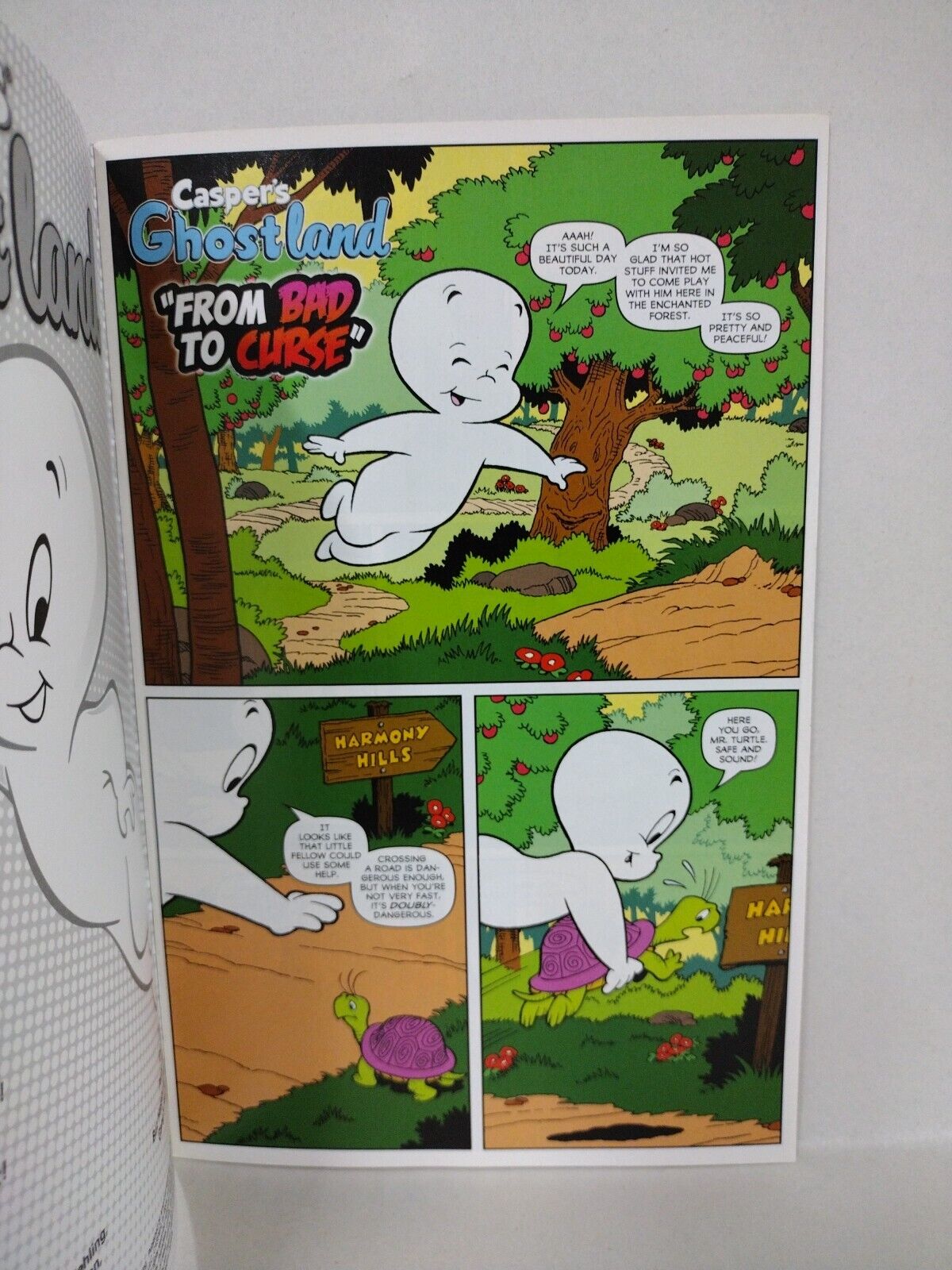 Casper's Ghost Land #1 (2018) AMP Comic Blank Sketch Cover Variant NM