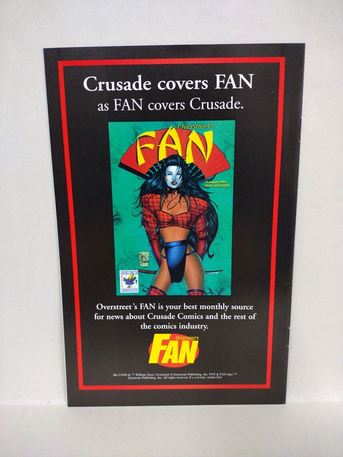 Tora No Shi Fan Edition (1996) Complete Crusade Comic Set #1 2 3 Blood Of Saints