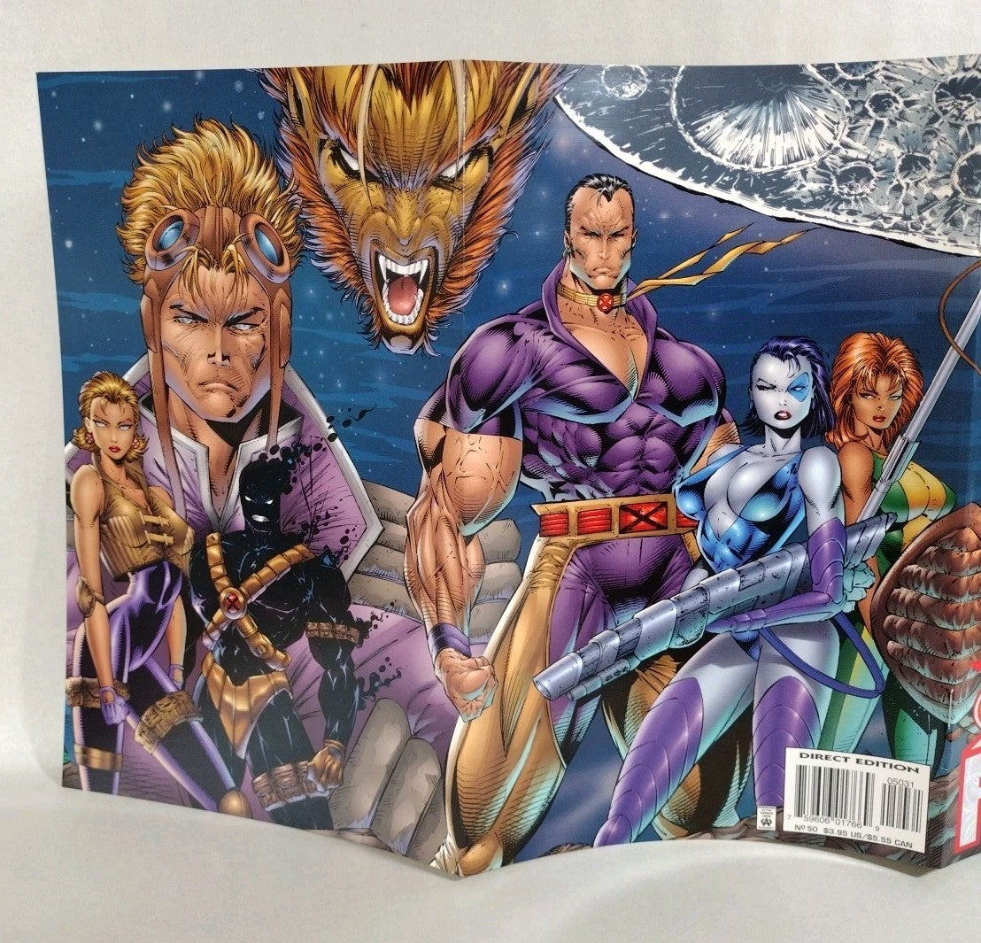 X-Force #50 (1995) X-Men Anniversary Marvel Prism Logo Comic Set Liefeld Variant