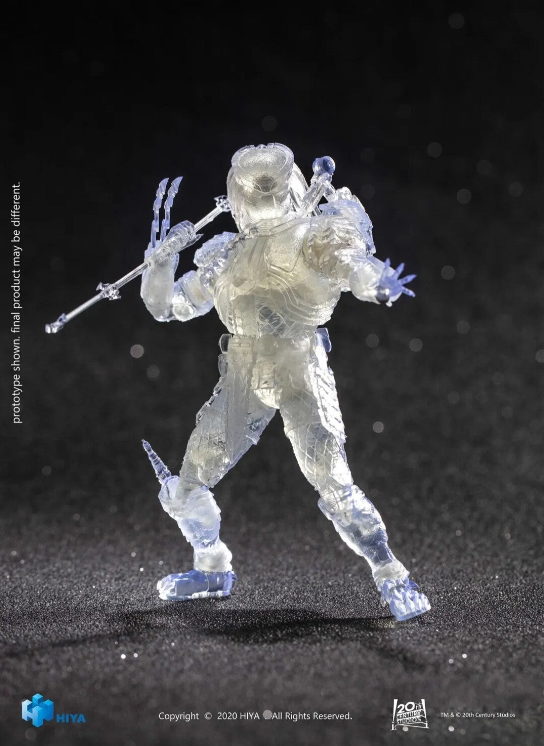 Alien vs Predator AVP Invisible Scar 1:18 Scale 4in Acton Figure HIYA Toys New