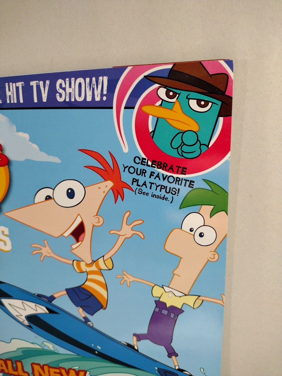 Phineas And Ferb Official Disney Comic Magazine Lot Set #1 (2011) 6 (2012)