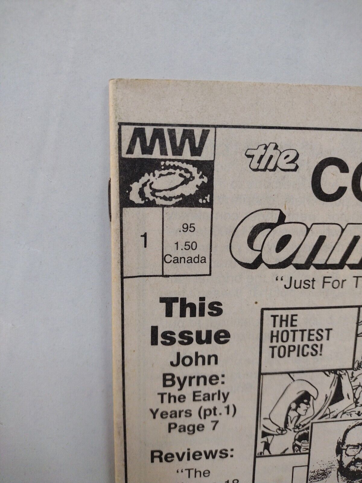 Fan Connection Special #1 (1987) Milky Way Graphics Fanzine John Byrne VF/NM