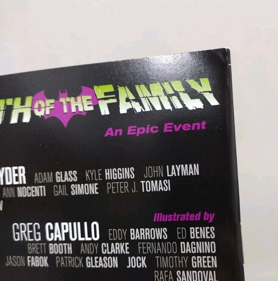 Batman #17 (2013) DC Comic Wonder Con Variant Cover Death Of The Family VF