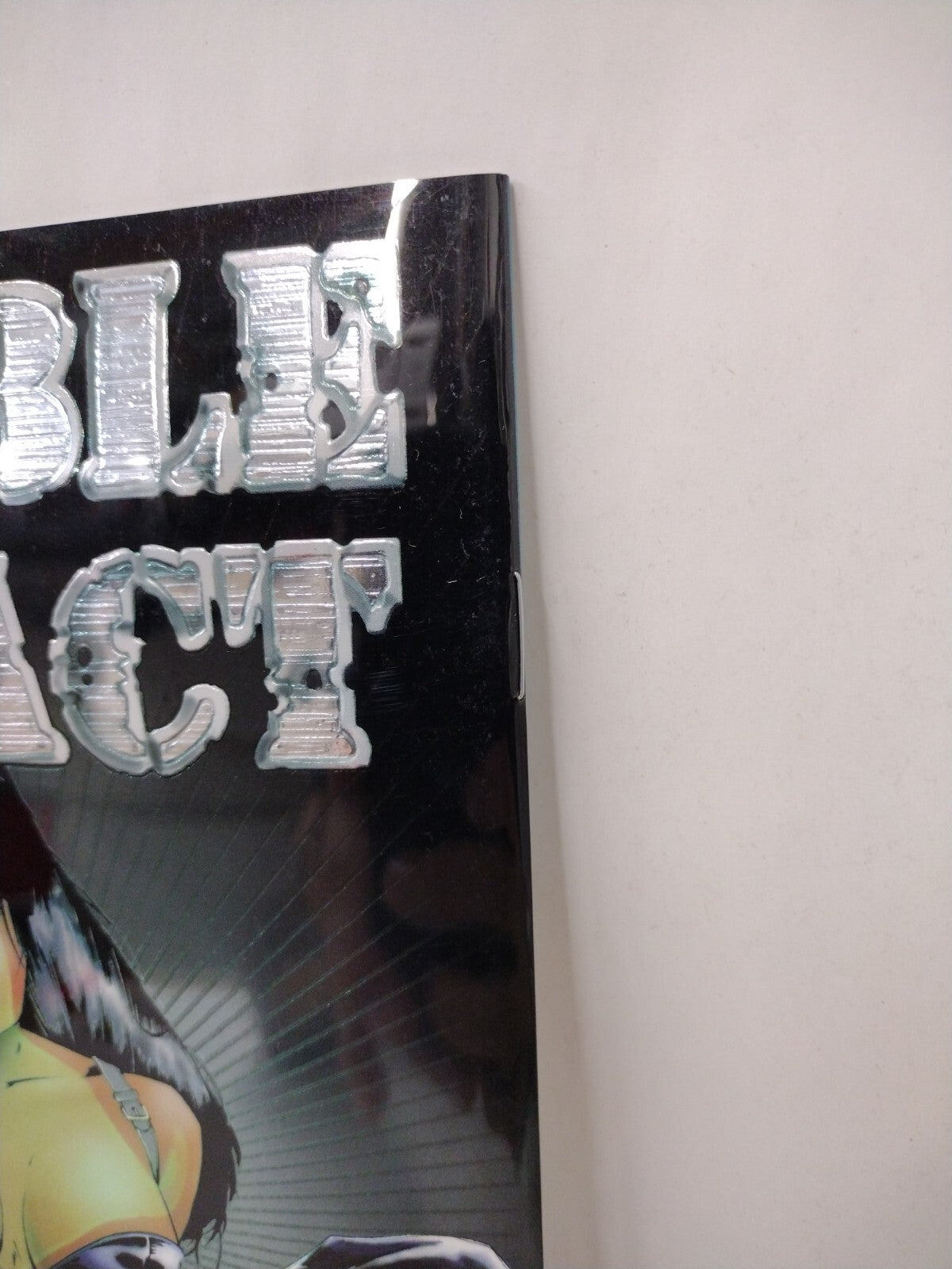 High Impact Studios #1 (1994) Chromium Cover Cheese Cake Bad Girl Comic NM