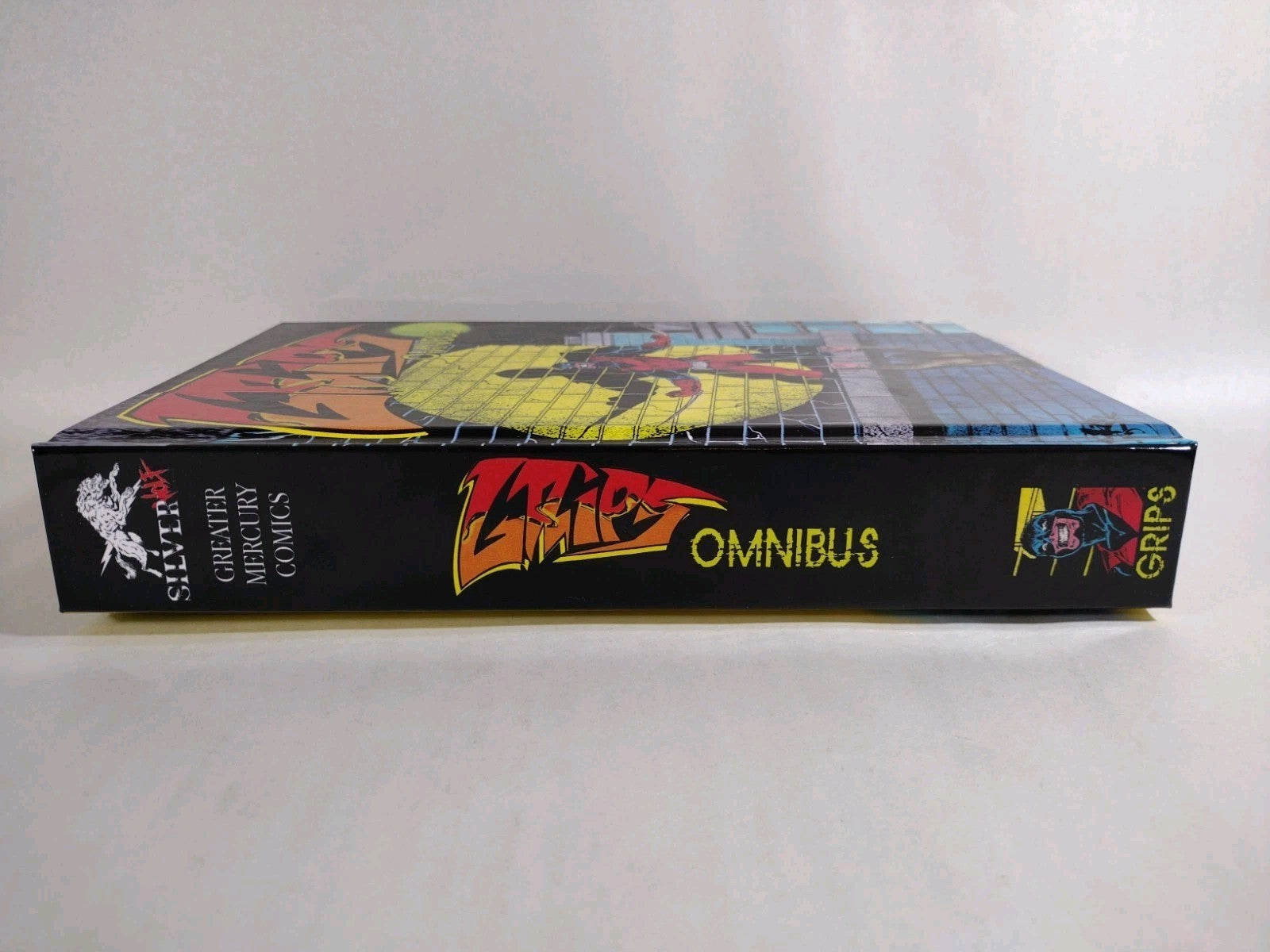 Grips (1986-1990) Custom Bound Silverwolf Comic Omnibus HC ARG DCastr Cover Art