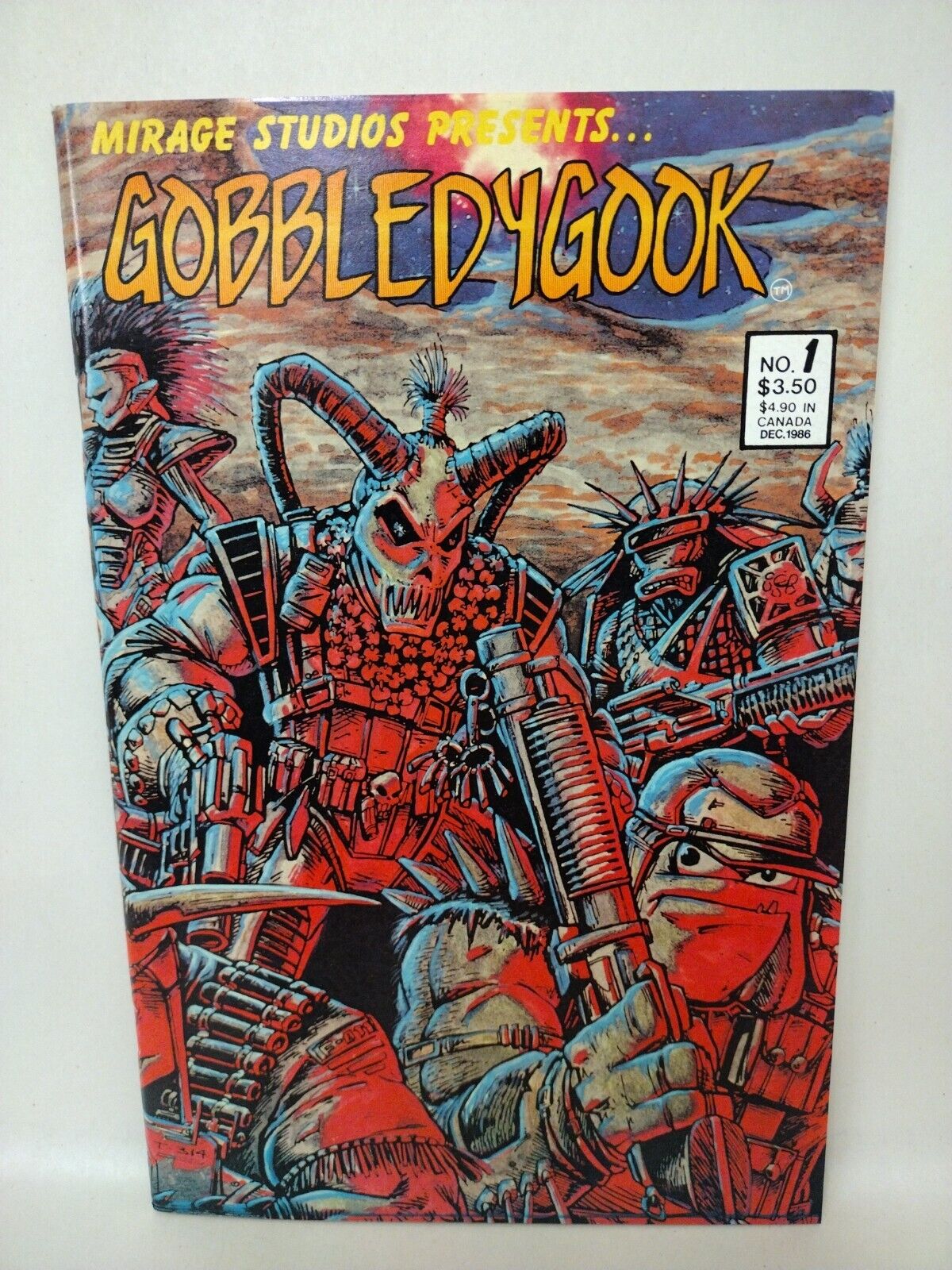 Gobbledygook #1 (1986) Mirage Studios Comic TMNT Appearance Mirage