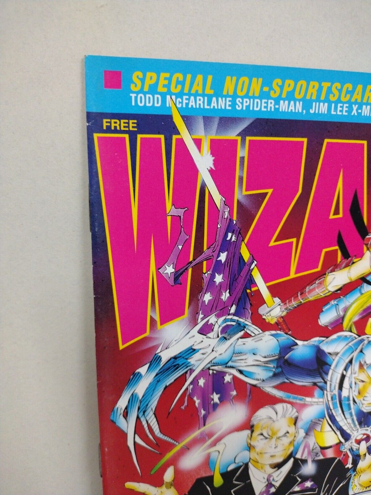 Rare Wizard Magazine (1992) Jim Lee All-Star Fanfest San Diego Padres Giveaway
